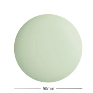 10pcs Door Stoppers Wall Protector, Round Silicone Door Handle Buffers, Green